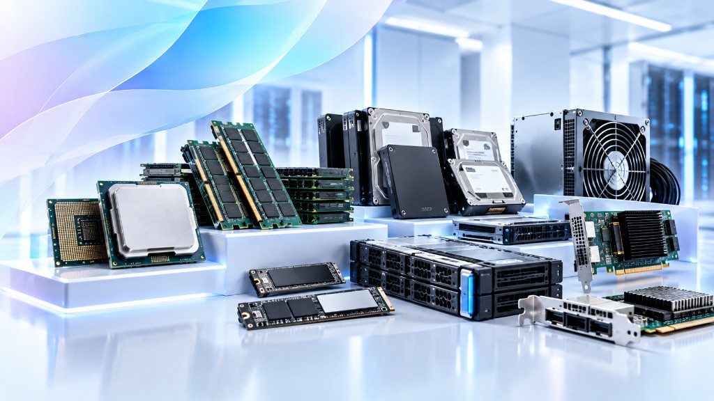 Серверные комплектующие CPU RAM SSD RAID